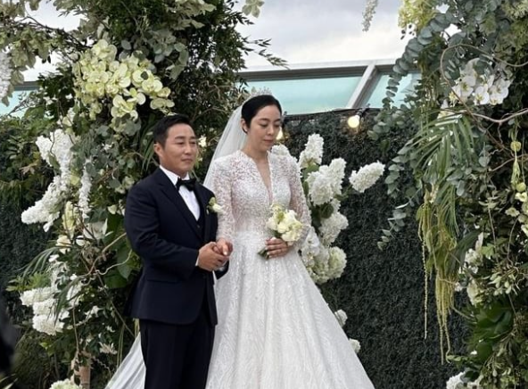   김병만, 두 아이와 함께한 특별한 결혼식