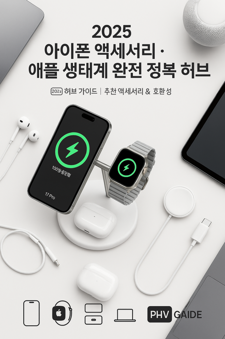   2025 아이폰 액세서리·애플 생태계 완전 정복 허브