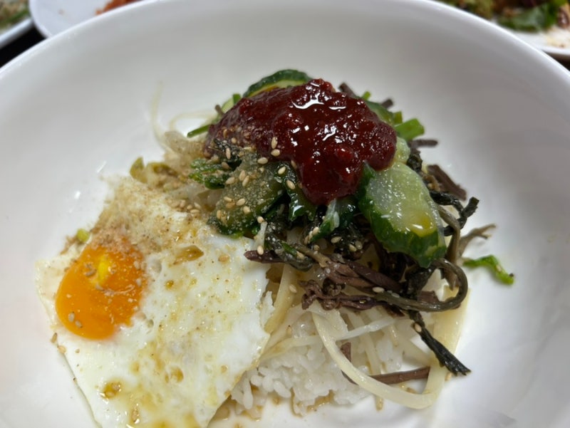 [포항 보경사 진주식당] 포항 보경사맛집 포항 내연산맛집 보경사 비빔밥 맛집