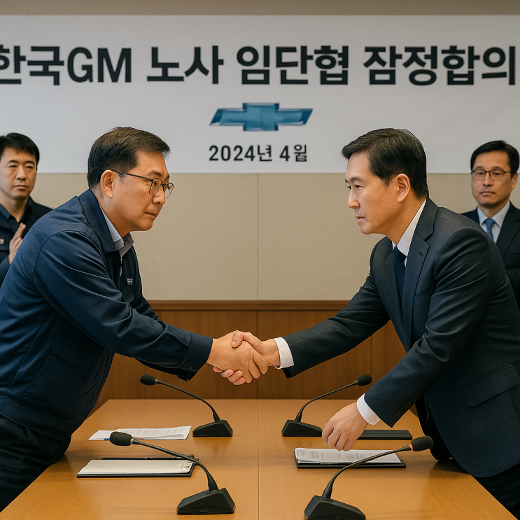 <b>한국GM</b> 노사 <b>임단협</b> 잠정 <b>합의</b>, 철수설 불식과 장기 생산... 