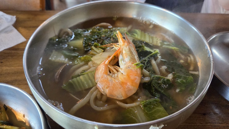  된장칼국수 이거 너무 맛있어횽 :D