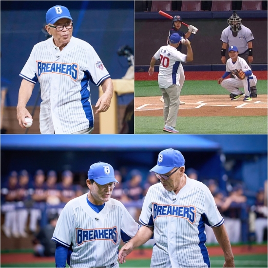 레전드 <b>김응용</b>, ‘<b>최강야구</b>’ 2025 시즌 첫 <b>시구</b>자로 전격... 