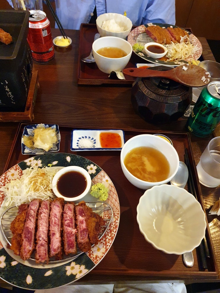  판교 아브뉴프랑 맛집 삼평동 맛집 이치규 규카츠