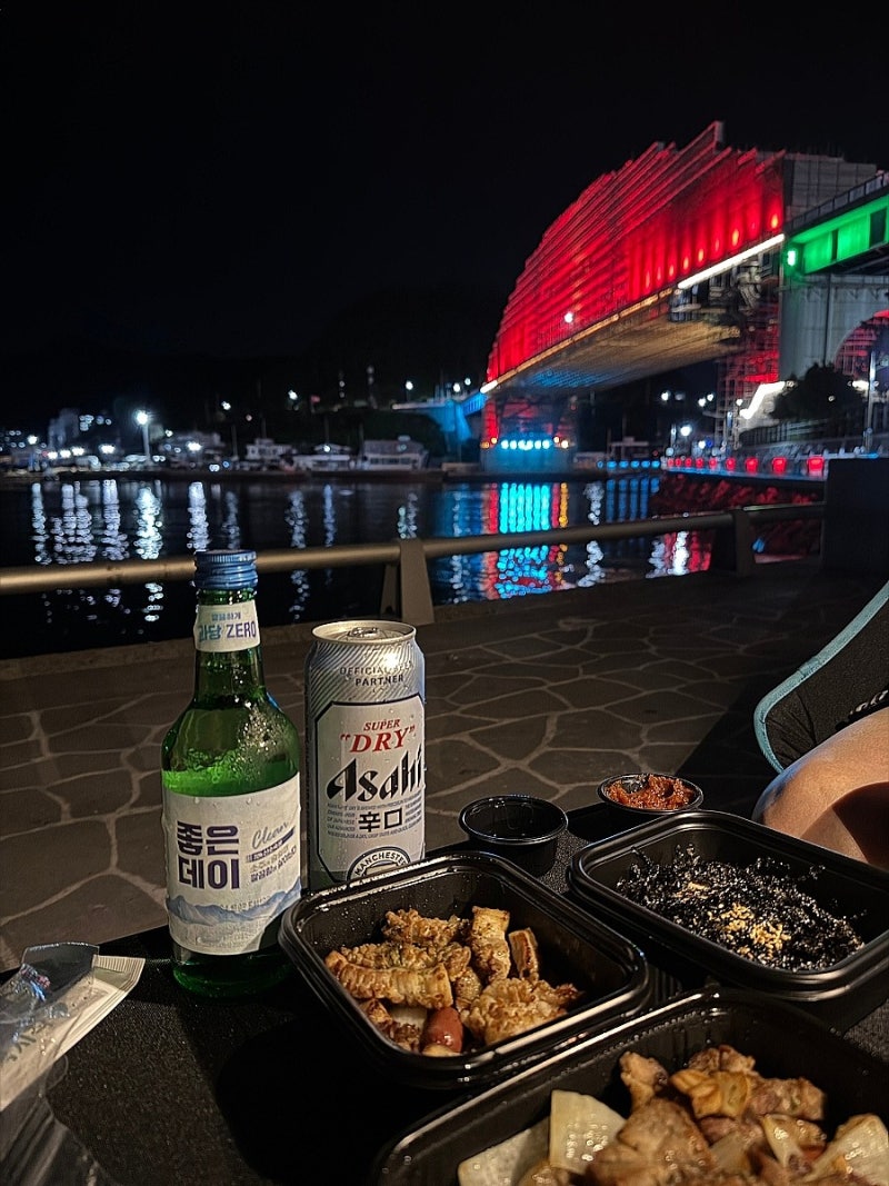 통영대교 차박 추천 낚시포인트 주말