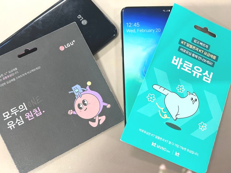  알뜰폰 유심칩 구입 및 온라인 셀프 개통 절차