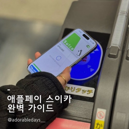 애플페이 스이카 등록 충전 Green Car 오류 해결 방법 총정리