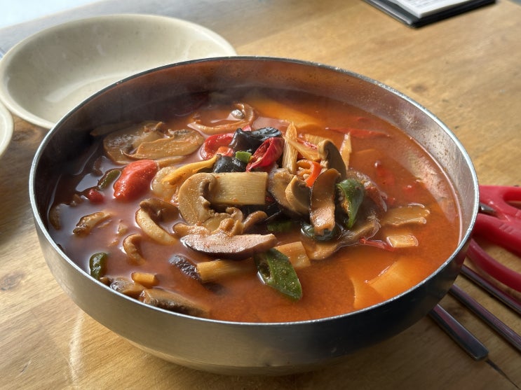  군산 미원동 내돈내산 매운맛 도전기 고추짬뽕 고추짜장 맛집 지린성