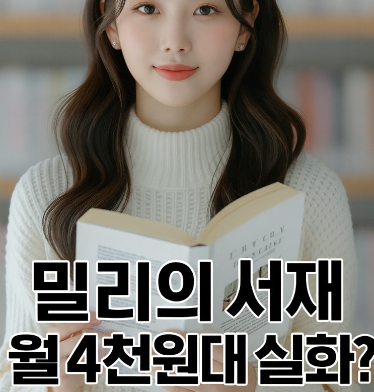  밀리의 서재 구독권 첫달무료 이후 계속 할인받는법