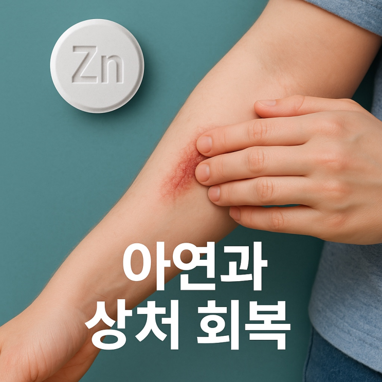  아연과 상처 회복의 놀라운 관계