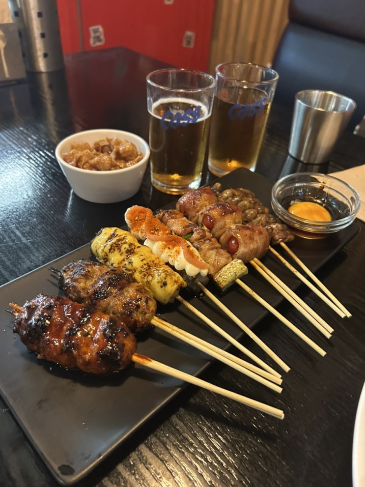  [대전] 봉명동맛집 "꼬치는밤"_7종 랜덤 꼬치와 생맥주 맛집