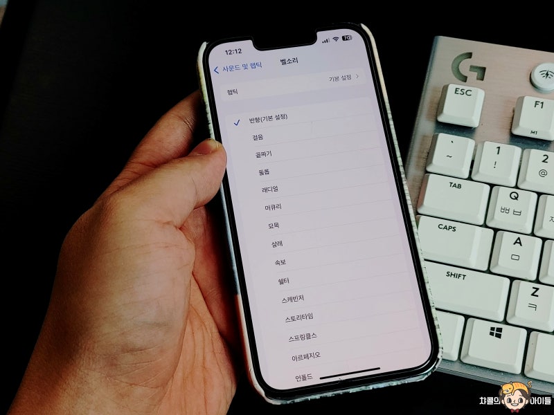 아이폰 무음 진동 설정 세기 15 16 17 프로 꿀팁