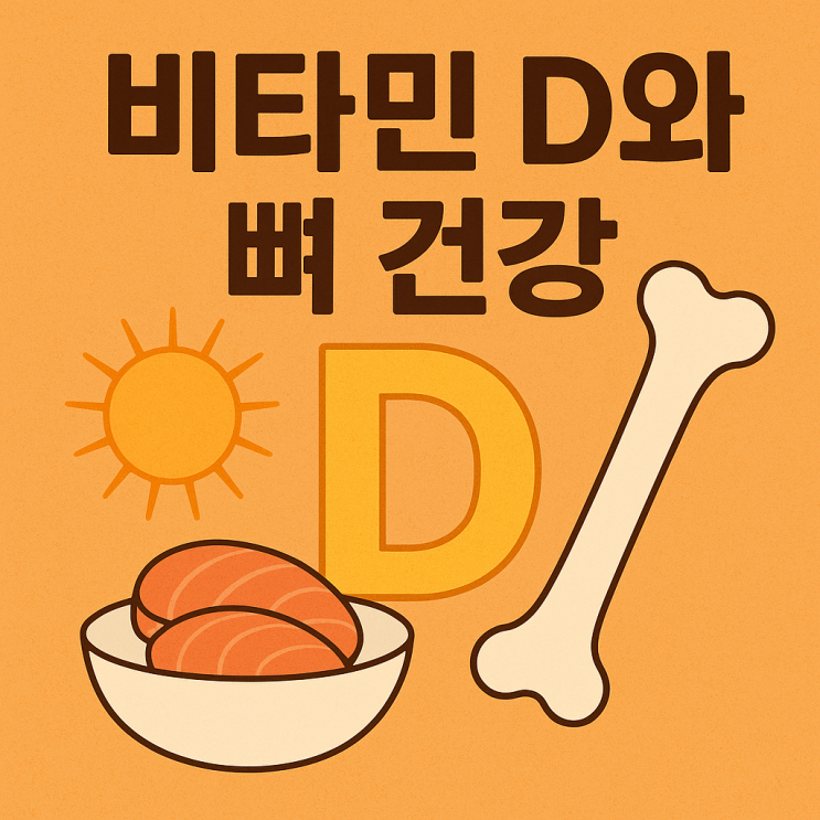  비타민 D와 뼈 건강: 튼튼한 뼈를 위한 필수 영양소