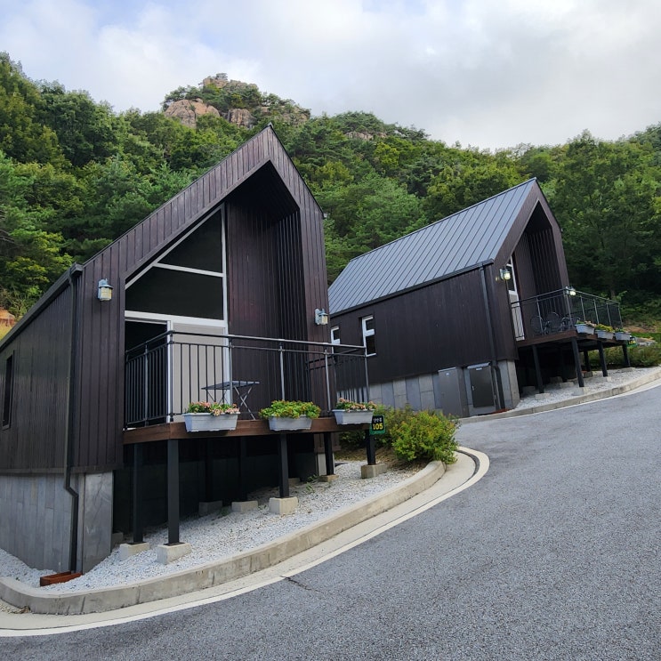  [거창] 항노화 힐링랜드 자연휴양림 _ 복층 숲속의집, Y자 출렁다리 / 경남거창 가볼만한 곳, 숙소