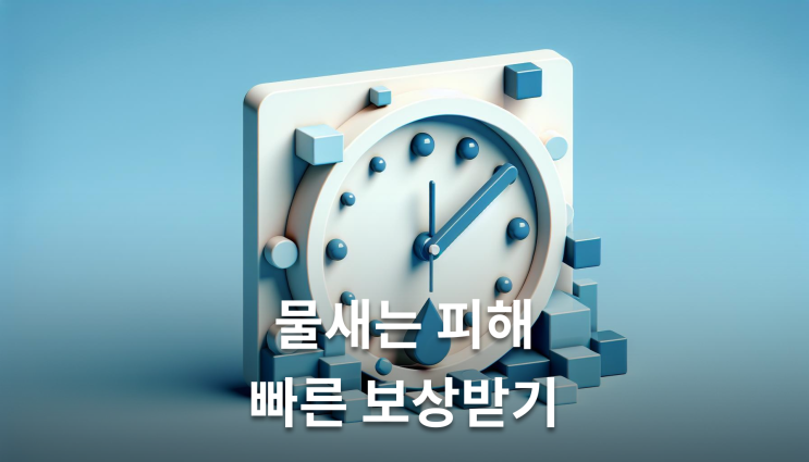  윗집 물 새는 피해 손해배상 법적 절차 단축방법 놓치면 안되는 핵심정보