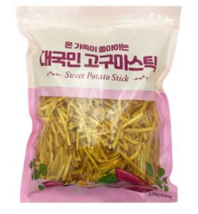  달콤·바삭·최애 과자! 카리나도 대량 구매하는 대국민 고구마스틱