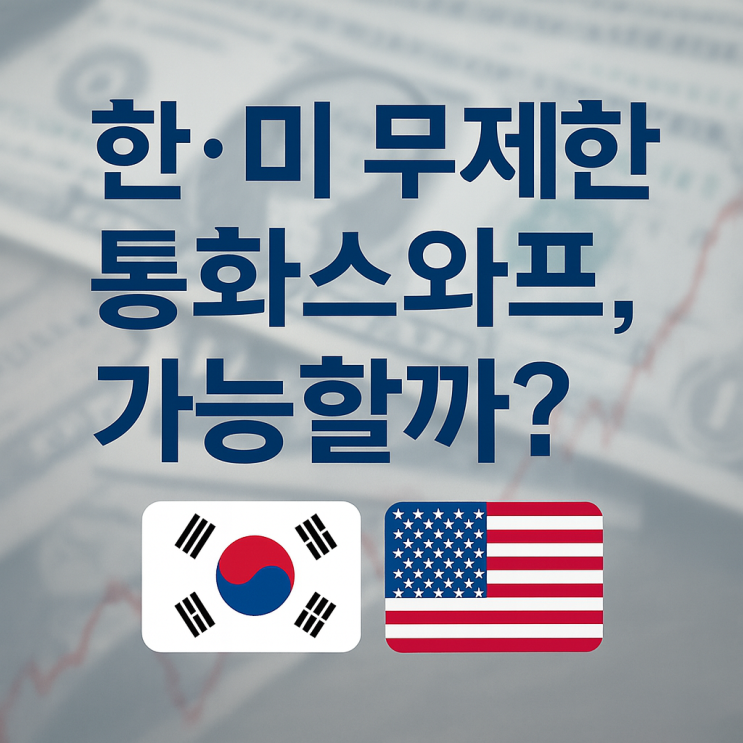 한·미 무제한 통화스와프... 열쇠, <b>한미 통화스와프 논의</b> 배경과... 