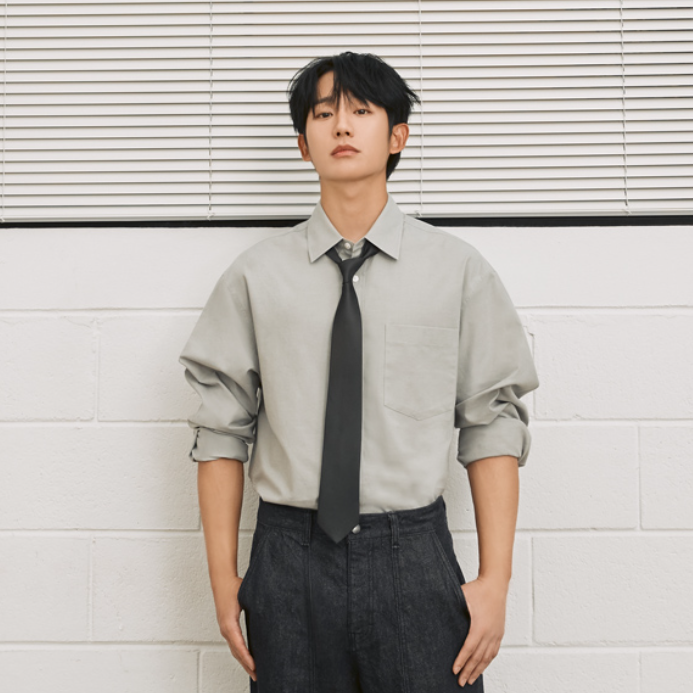마인드브릿지 남성 셔츠 추천, 가을 오버핏 셔츠 코디 가이드