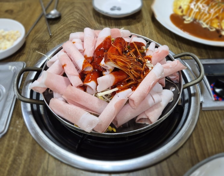  [블챌][광주/용봉동] 전대후문 맛집 털보하우스! 양념삼겹살 맛집!