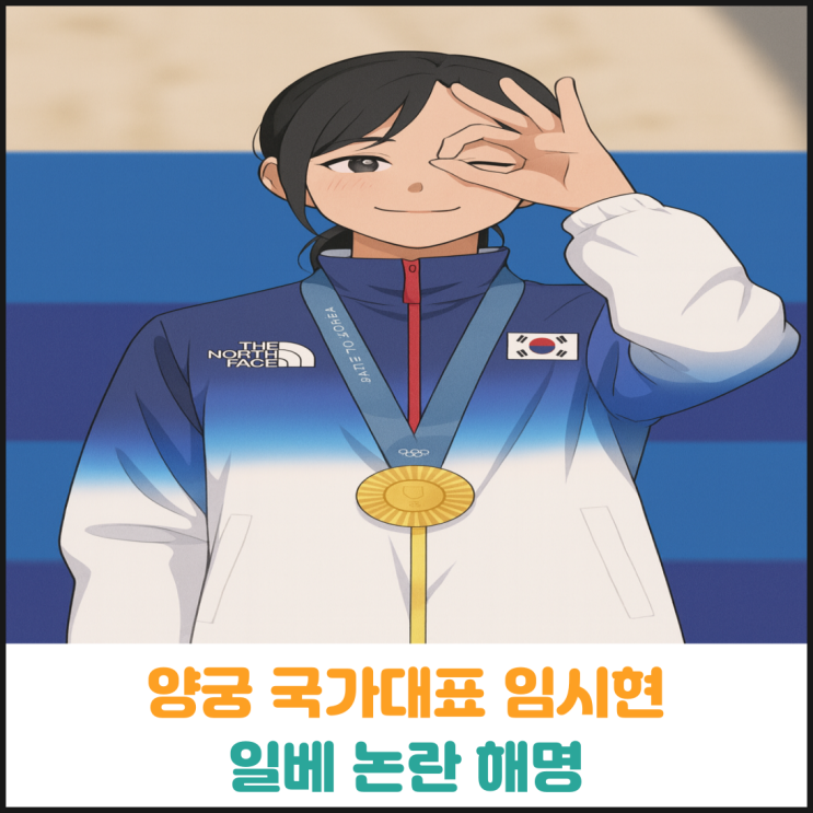  양궁 국가대표 임시현, 일베 논란 해명