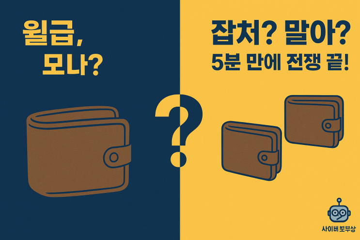  [지식+] 맞벌이 돈 관리 아직도 고민? 이걸로 5분 만에 종결시켜드림