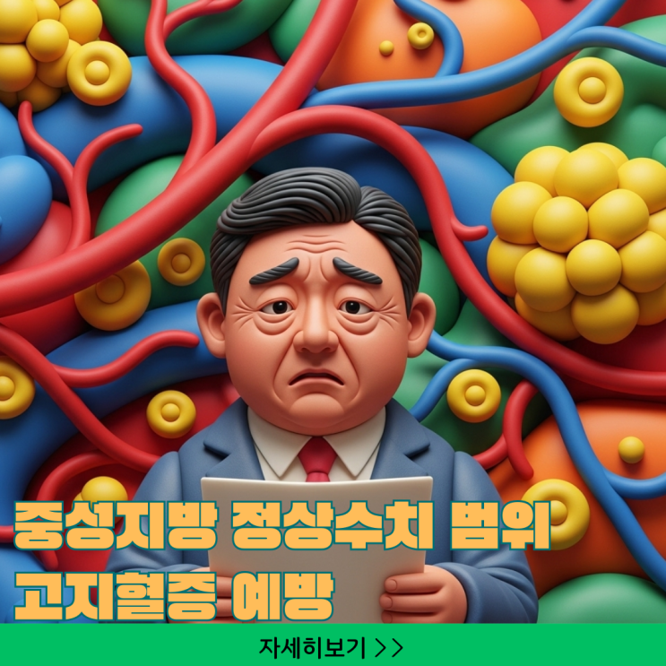  중성지방 정상수치 범위부터 낮추는 법까지, 고지혈증 예방을 위한 필수 가이드