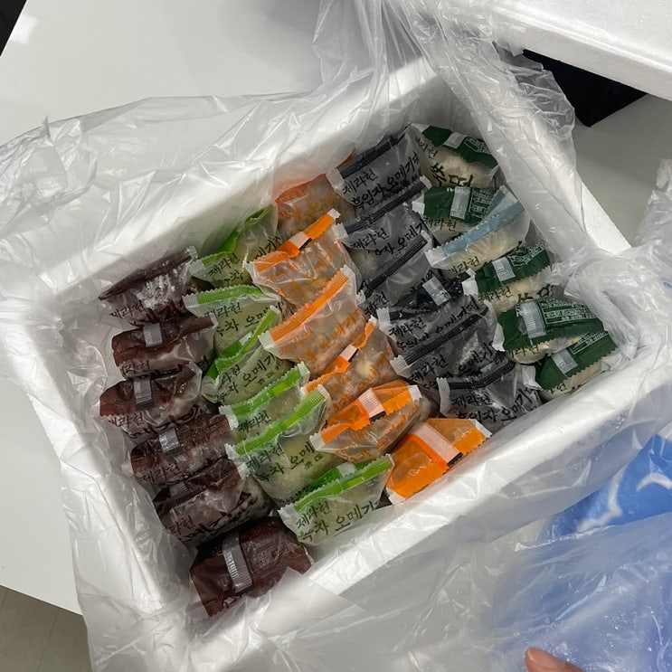  제라헌 오메기떡 포장 7시간 후, 동문시장 귤림청과 황금향 후기