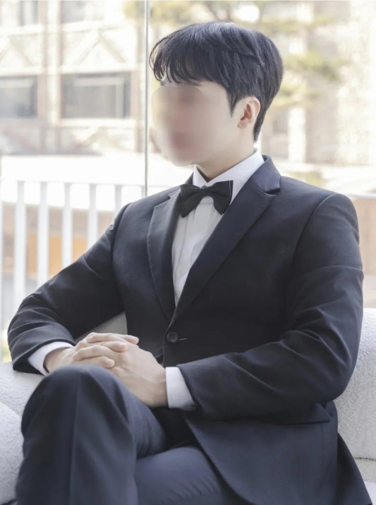  헤움 웨딩촬영 당일 후기 - 신랑 촬영 메이크업 지속력