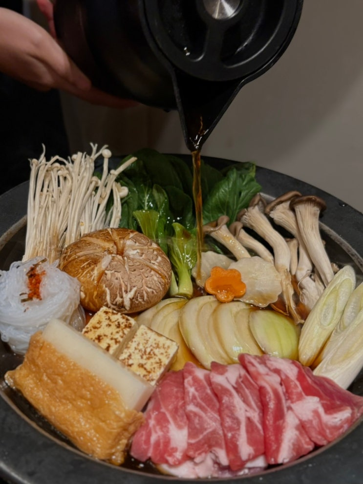  노타메노 스키야키｜제주공항근처맛집 추천