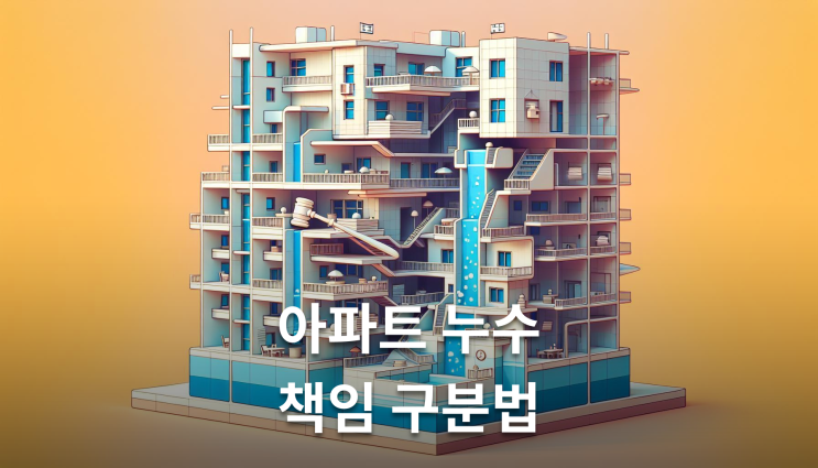  아파트누수변호사 전유부분 공용부분 확인해야 할 핵심사항