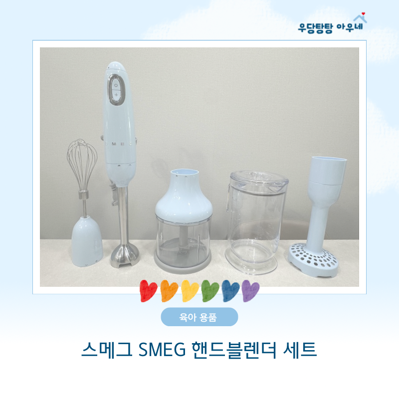 스메그 SMEG 핸드블렌더 이유식 용품 1년 사용 후기