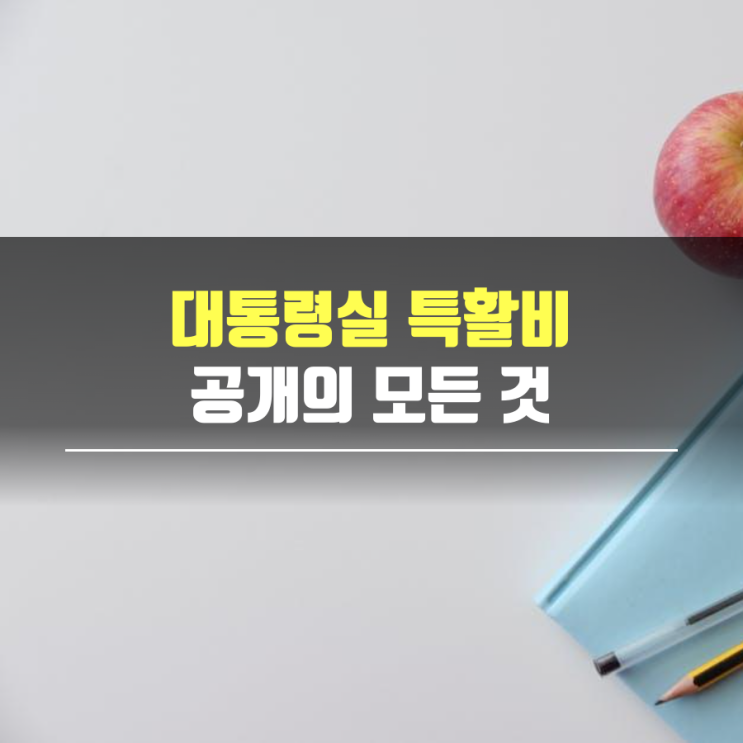 이재명 대통령 역사적 첫걸음! <b>대통령실 특활비 공개</b>의 모든 것