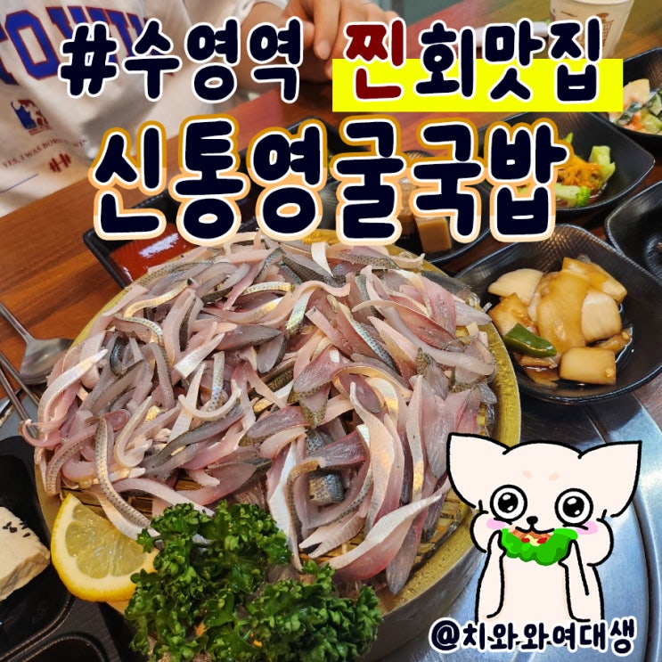  수영역 맛집 횟집 신통영굴국밥