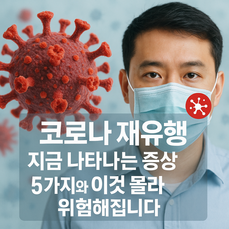  코로나 재유행, 지금 나타나는 증상 5가지와 이것 몰라 위험해집니다