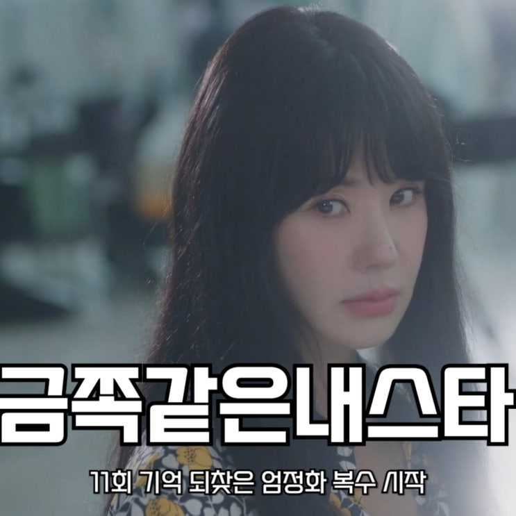 <b>금쪽같은 내스타</b> 11회 기억 되찾은 <b>엄정화</b> 복수 시작 지니TV... 