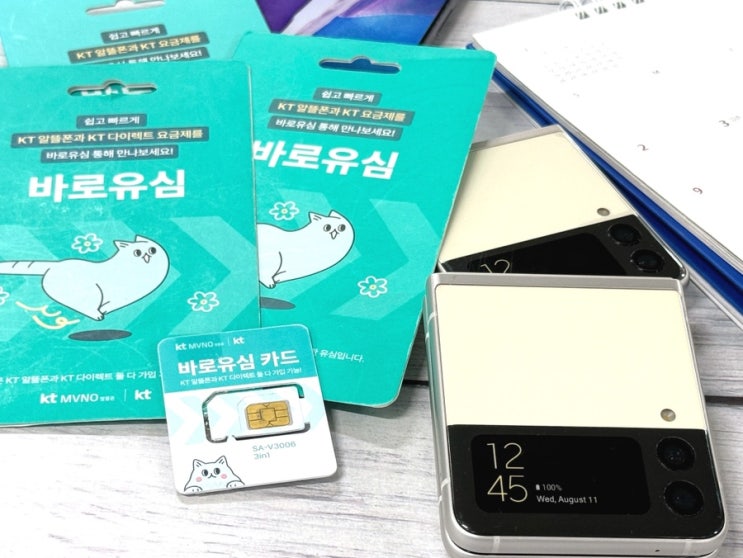  KT 일요일 개통 선불유심 접수 방법