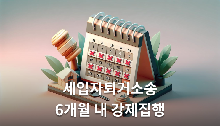  세입자퇴거소송 내용증명부터 강제집행까지