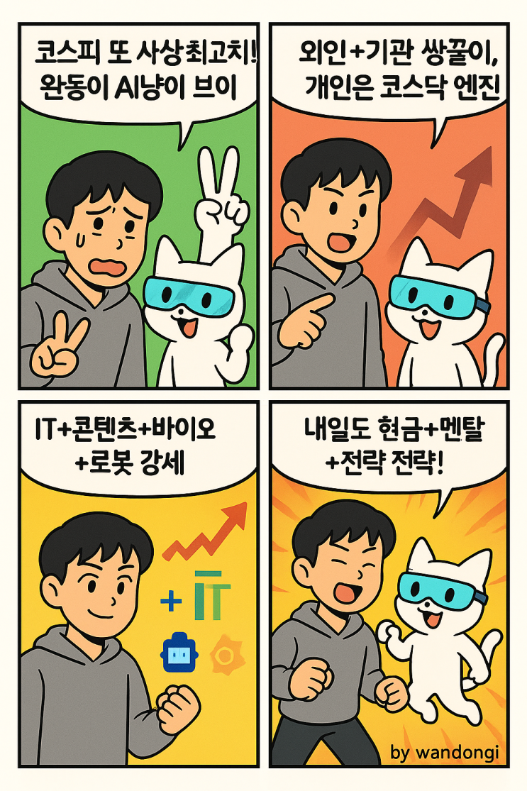   [WD경제소식] 2025.09.22 미국증시·코스피 요약 + 오늘의 테마주 완전정복!