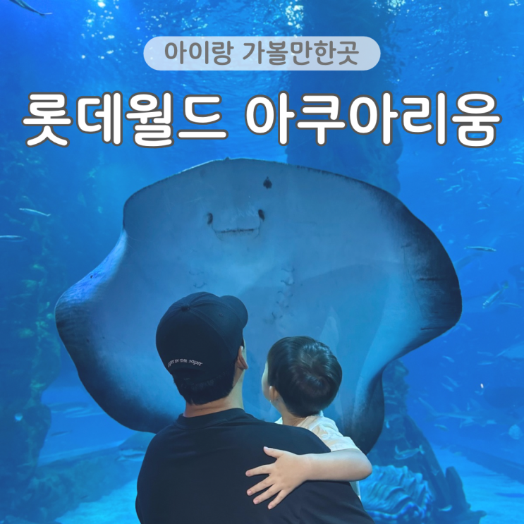  잠실 롯데월드 아쿠아리움 4살 아이랑 가볼만한곳 주말 방문 후기