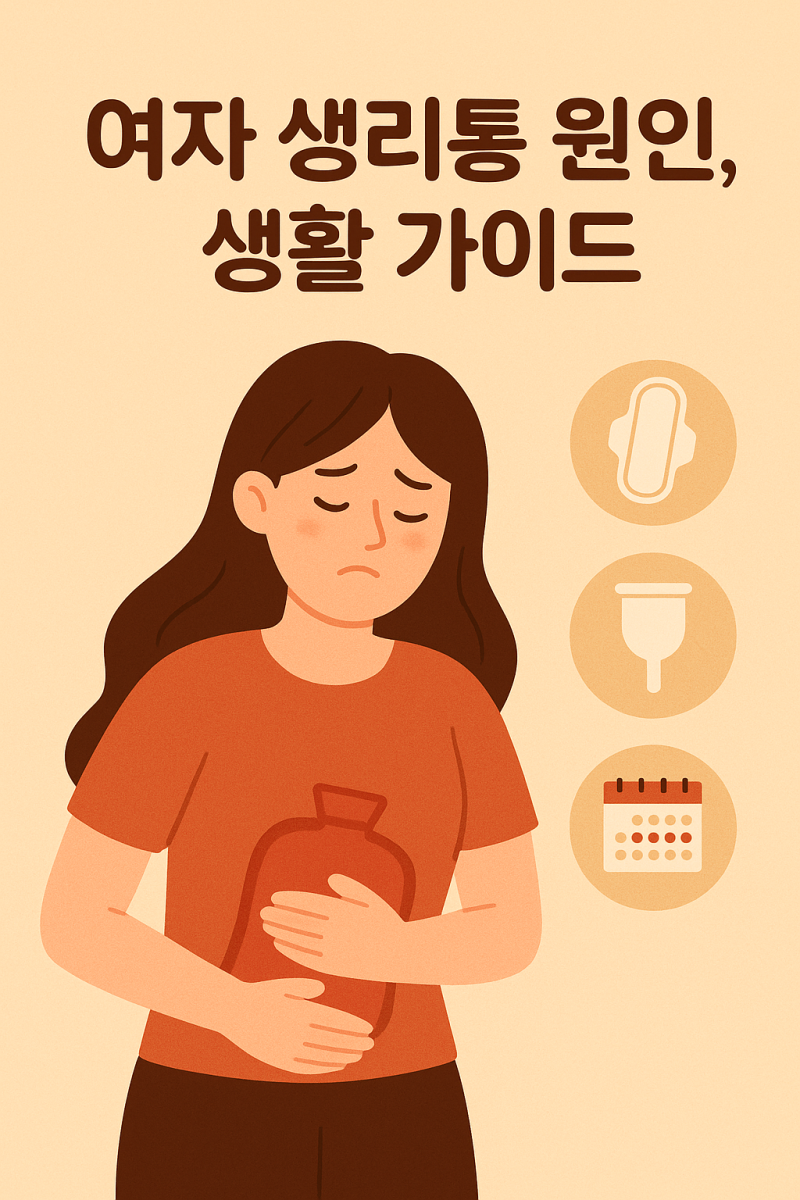 여자 생리통 원인과 생활·음식 가이드