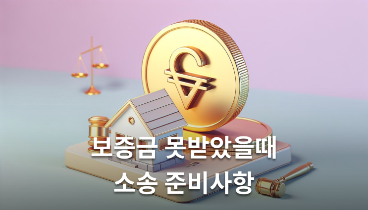  보증금소송 강제집행절차 놓치면 안되는 핵심정보
