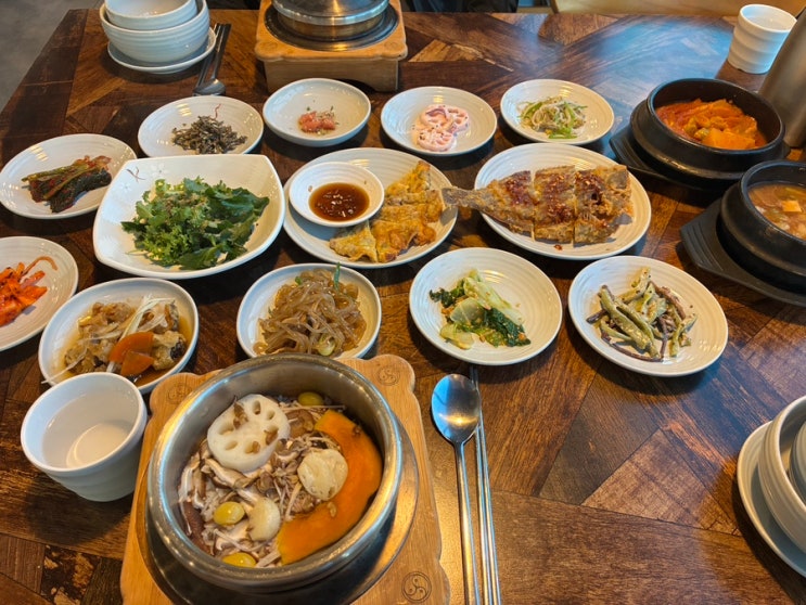  용인 수지 동천동 맛집 동천가 한정식 영양솥밥 추천