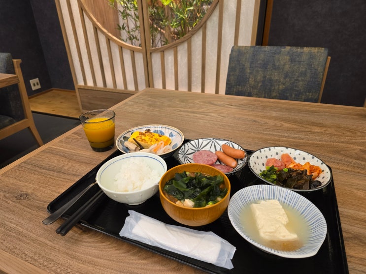  우레시노 온천 사쿠라 호텔 조식 대욕장 / 후쿠오카 근교 가성비 료칸 온천호텔