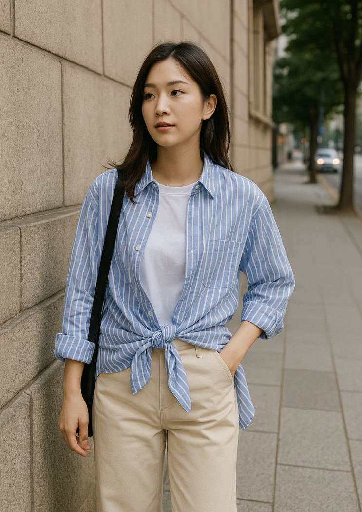  "아침엔 춥고 낮엔 더워" 25도 옷차림, 이렇게 입으면 해결