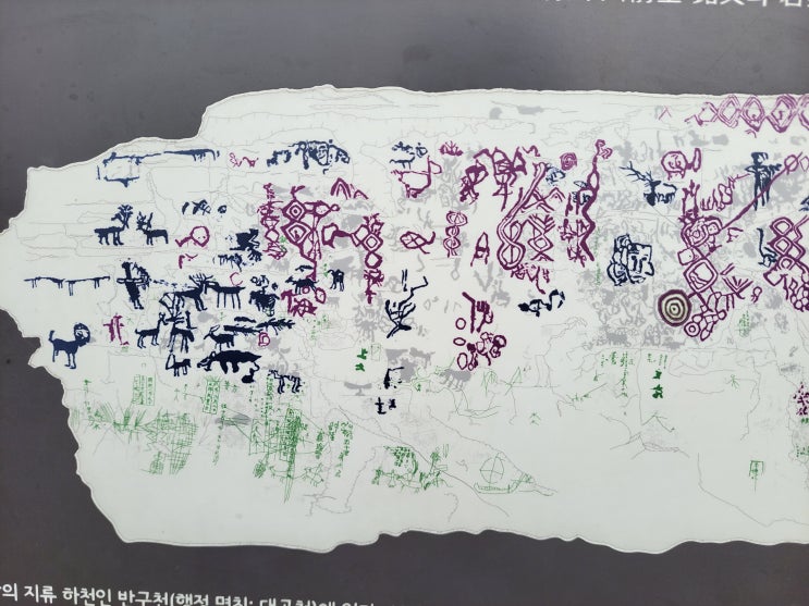  [울산 울주] 울주 천전리 명문과 암각화 - 선사시대의 그림판이면서 신라 진흥왕 출생 관련 기록이 있다.