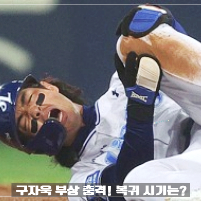  구자욱 부상 충격! 복귀 시기는?