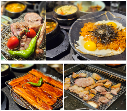  이천 흑돼지 삼겹살 놀이방 있는 초원산방 고기집