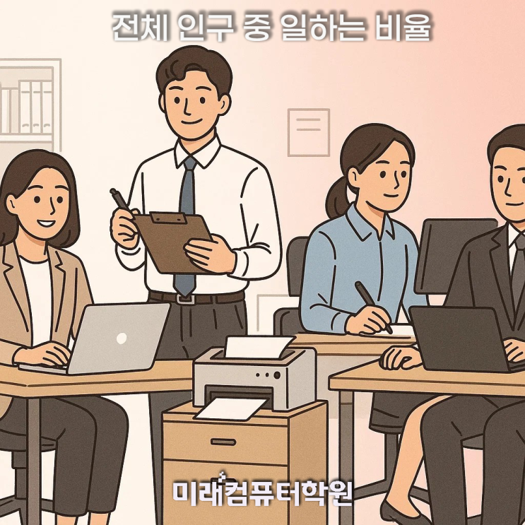  고용률 vs 취업률 차이부터 직접일자리까지! 부산 국비지원 취업전략 가이드
