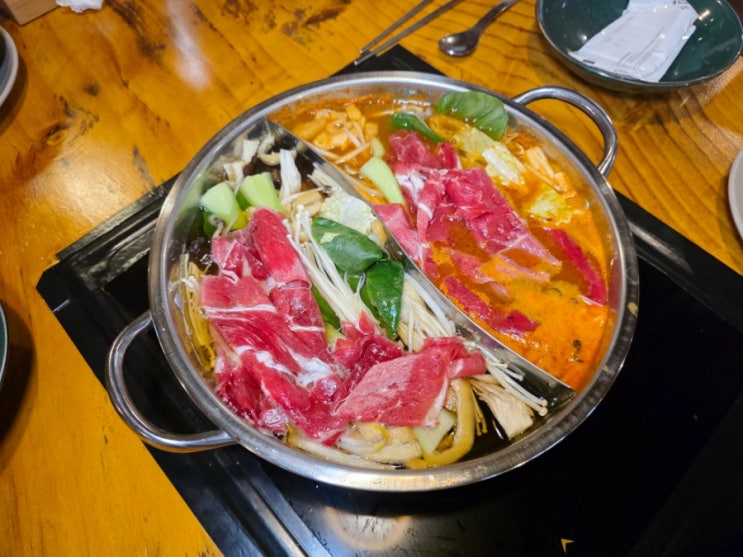  구미 샤브샤브 바르미샤브샤브 롯데마트 푸드코너 2층