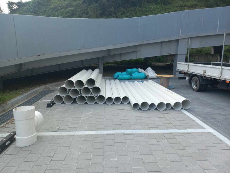  PVC배관 VG2 300, 250, 200mm 가장 저렴한 가격은? 광주시 물류센터 현장납품