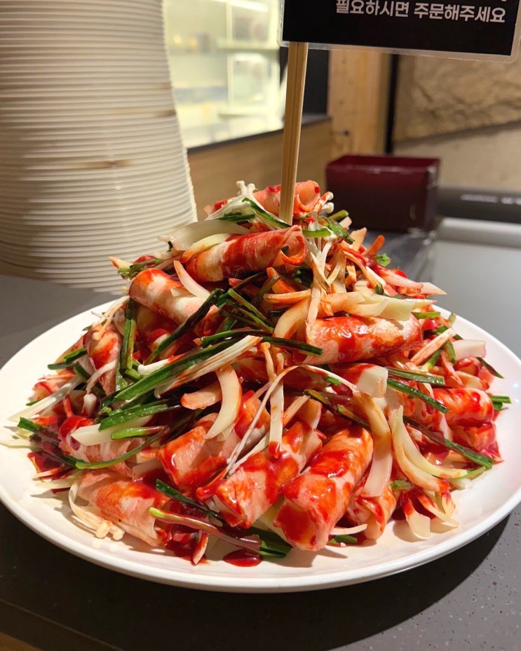  부산기장용궁사맛집 일등가 오리불고기 샐러드바 이벤트